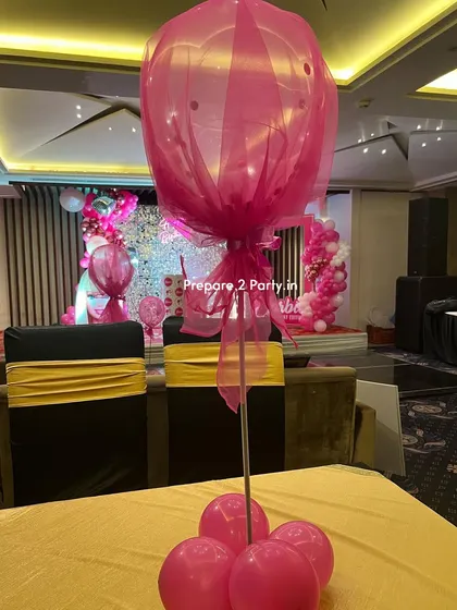 See more of my Barbie themed decorations, showcasing elements like custom welcome signs, life-size photo booths, and elegant table centerpieces that bring the iconic doll's world to life.