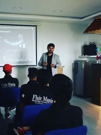 Industry expert Mr. Ajit Singh Negi conducting a masterclass for our students, sharing valuable insights from his professional experience.