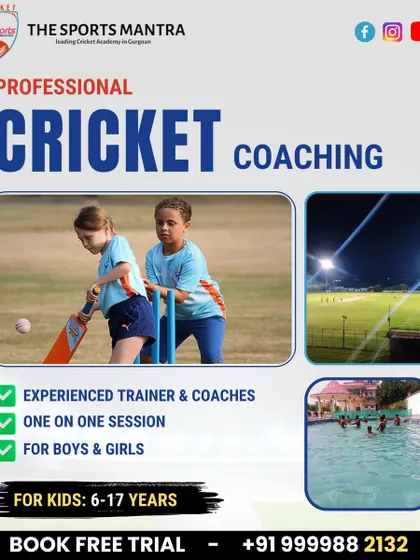 We offer professional cricket coaching for kids aged 6-17. Our facilities, including the ground for night matches and the swimming pool for recovery, support a holistic training experience.
