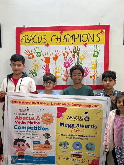 Another shot of our proud students and future champions from the Mansarovar center in Jaipur.