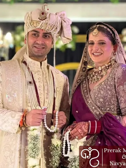 Celebrating the beautiful journey of love and togetherness. I wish this wonderful couple a lifetime of happiness, a perfect union built on the trust and shared dreams we helped foster.