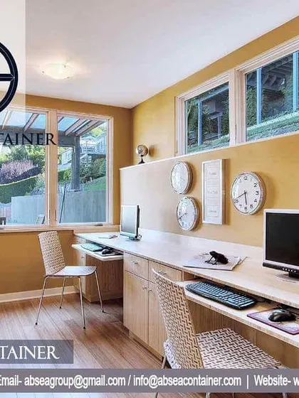 This image of a finished office interior is an example of our work featured in the media. Our commitment to quality and innovative design has made us a recognized name in the industry.
