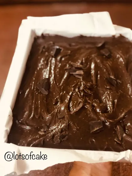 It's always brownie time. This rich, chocolatey brownie batter is ready for the oven, promising a perfectly fudgy treat that we will make in my Sweet Beginnings workshop.