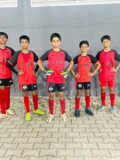 The U-11 team, standing strong and united for the TFP Cup.