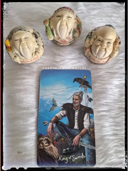 For those who picked card 1 in November, the King of Swords, the message is about clear thinking and authority. It's a time to approach decisions with logic and impartiality, especially in financial matters.