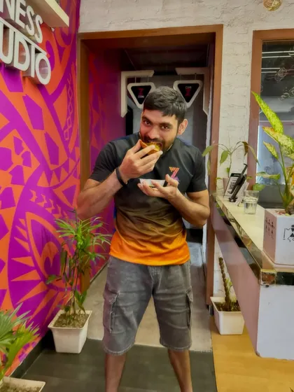 Even the guys enjoy the post-workout treats. It's a community for everyone.