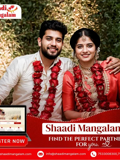 Find the perfect partner for you. Our goal is to connect you with someone who complements you, creating a balanced and happy lifelong partnership.
