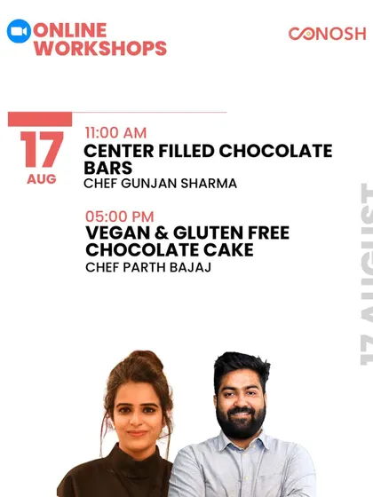 A snapshot of a weekend workshop lineup, featuring center-filled chocolate bars and a vegan, gluten-free chocolate cake. I bring expert-led classes right to your kitchen.