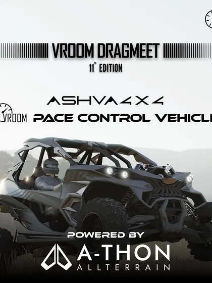 We offer unique activation opportunities, like making the ASHVA 4X4 the Official Pace Control Vehicle. This put A-THON's all-terrain vehicle at the front and center of the racing action, demonstrating its power and control.