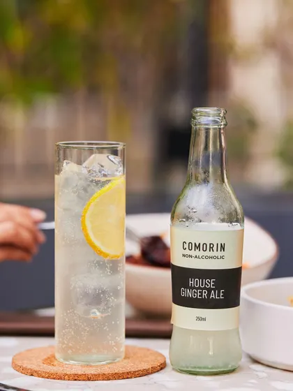 Our house-made Ginger Ale, a classic refresher with a clean, crisp taste. Perfect on its own or as a mixer.