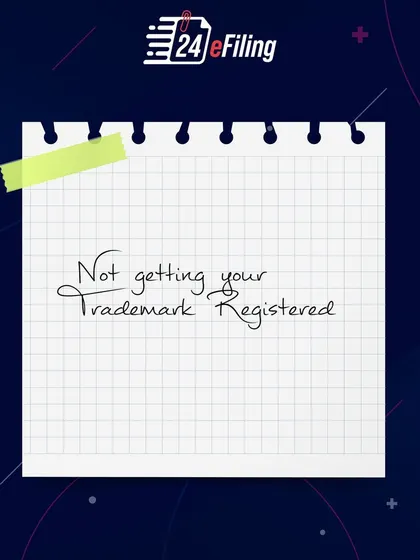 A simple note with a powerful message. Not getting your trademark registered is a resolution you shouldn't make. Let me help you avoid the risks and protect your business this year.