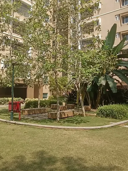 The green spaces at Brigade Orchids. The landscaping and open areas in a community are vital for its overall Vastu, and I take these into account during my consultations.