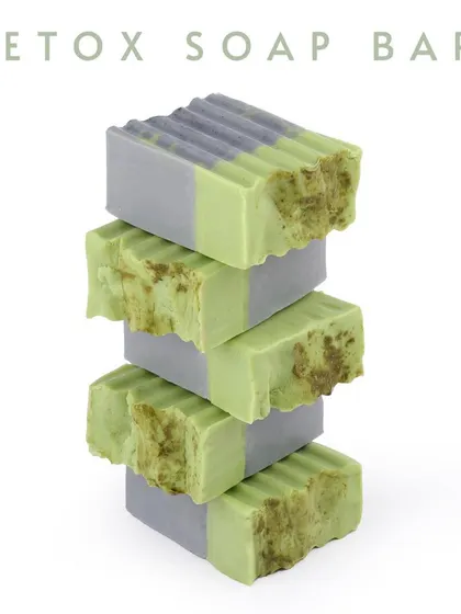 Need a detox for your skin? My Detox Soap Bar, loaded with activated charcoal and neem, deeply cleanses pores while goat milk and natural oils keep the skin nourished.
