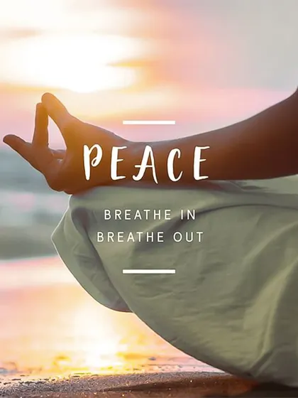 Breathe in peace, breathe out stress. Pilates is about finding tranquility in every breath and incorporating mindfulness into your practice.