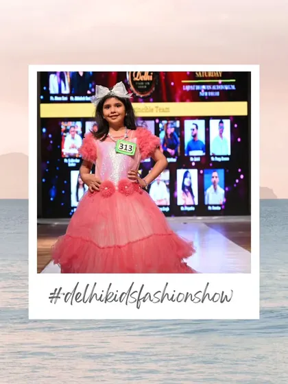 A big bow and a beautiful pink tulle gown make for an adorable and memorable runway look. Every child gets to feel like they are in a real-life fairytale.