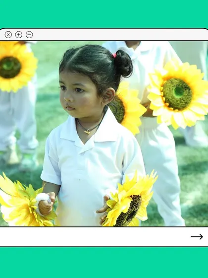 From quiet meditation and yoga poses in the classroom to the energetic races and team drills on Sports Day, we focus on holistic child development. These activities help build physical strength, coordination, and the spirit of sportsmanship.