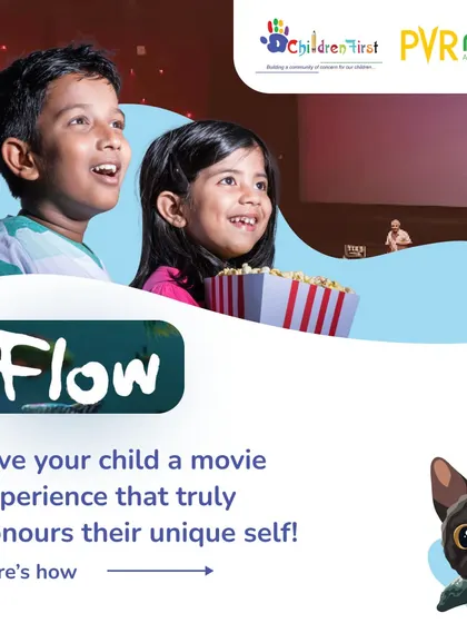 A trip to the movies should be for everyone. We partner with PVR Nest to offer sensory-friendly screenings, giving children a movie experience that truly honors their unique selves. This is one of the many ways we create safe and inclusive community events.