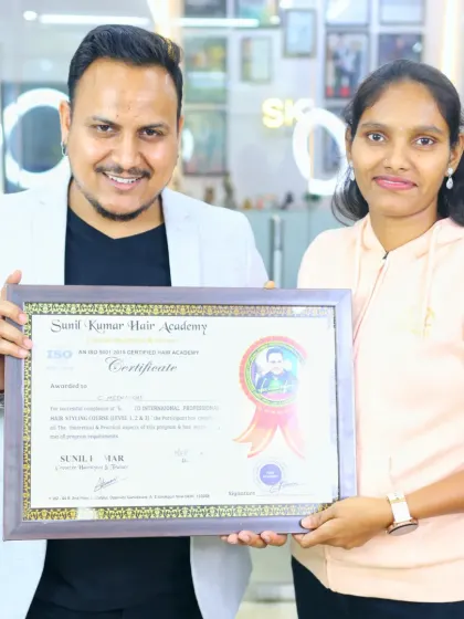 Celebrating with a student from Batch 69. I wish all my students the best and am always here to support them in their journey.