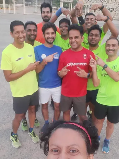 One last group photo with Sanjay. The Champions tribe is a family, and he will always be a part of it.