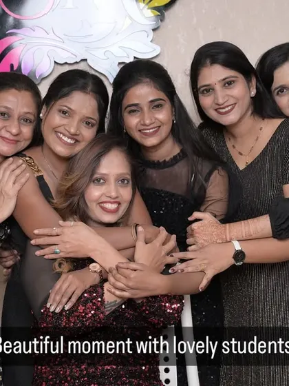 A beautiful, candid moment with my lovely students. These are the memories I cherish.
