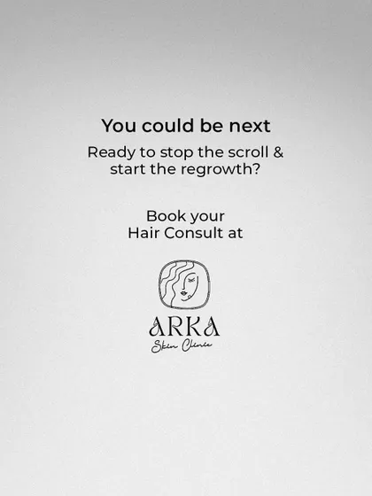 This is your call to action. If you are seeing the signs, don't wait. Stop the scroll and start the regrowth by booking a hair consultation with me.