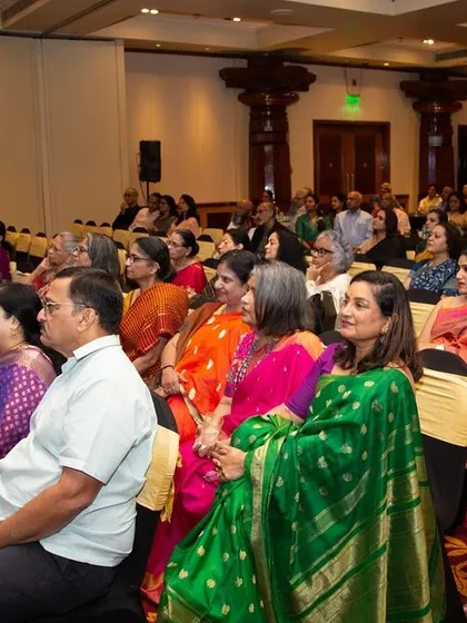 The audience at the "Ancestral Homes of Tulunadu" book launch.