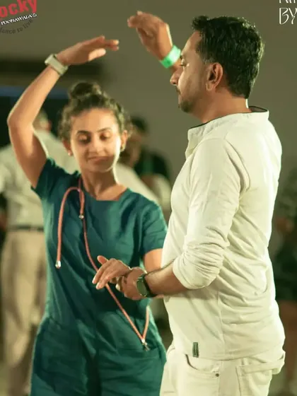 Even doctors need to dance. A lovely, relaxed social dance at GIDC, showing that people from all walks of life are part of our amazing dance community.
