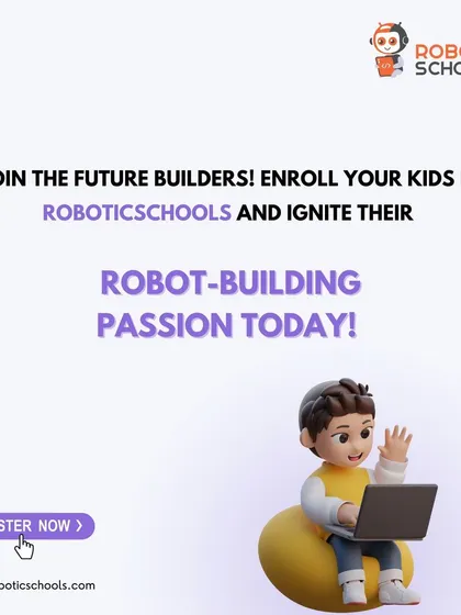 Join the future builders! I am here to ignite your child's robot-building passion and set them on a path of innovation and discovery.