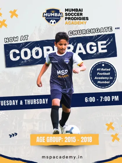 We are now training at Cooperage Ground, Churchgate, for kids born between 2015-2018. Registrations are open.