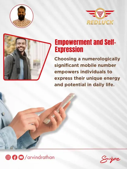 Choosing a mobile number that is significant for you is an act of empowerment and self-expression. It allows you to express your unique energy and potential in your daily life and communications.