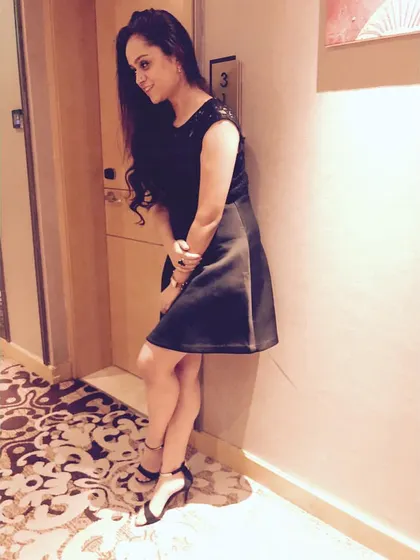 A simple yet chic little black dress is perfect for almost any occasion. This one is great for a casual evening out, styled with black heels for a timeless and put-together look.