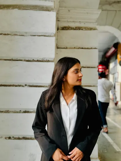 A moment of thought near a court building. I am always thinking about my cases and how to best provide legal guidance.