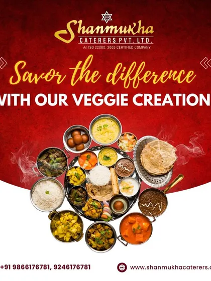 Savor the difference with our veggie creations. This image displays the wide variety of dishes we can prepare for your event.