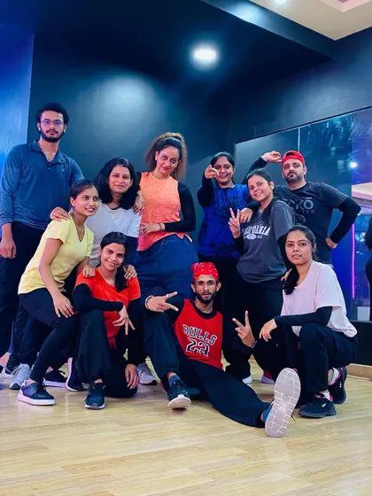 Another great shot of our Bollywood class family.
