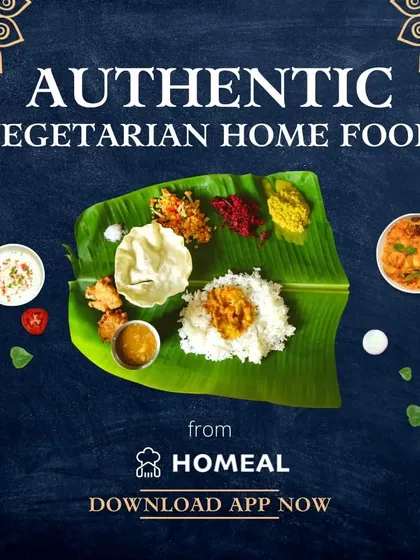 We deliver authentic vegetarian home food, from comforting thalis to elaborate meals served on a traditional banana leaf. Experience the diverse flavors of India, cooked by passionate moms.