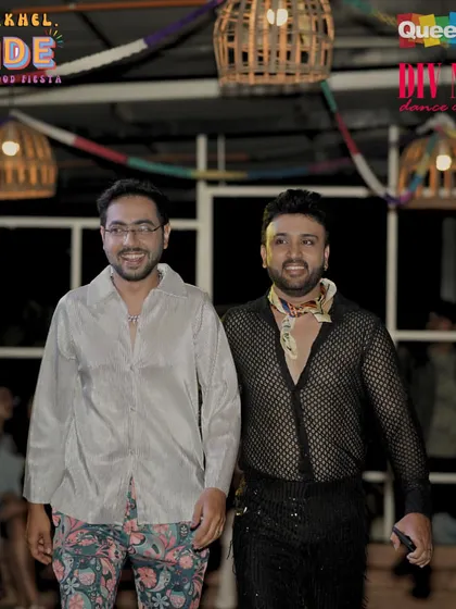 Strutting down the runway with style. Our Pride event included a fashion walk where everyone could showcase their unique flair.