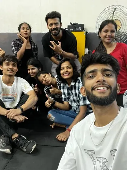 A fun group selfie after a 90-minute Zumba event. We also host special fitness events to keep our community active and engaged.