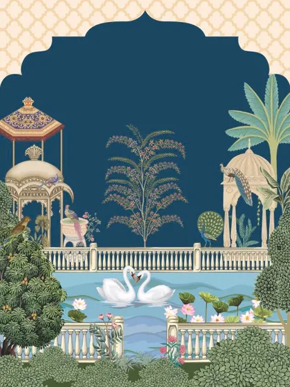 Step into a world where every grain of sand holds a story. My Golden Dunes collection, inspired by Suryagarh, is for weddings that are memories etched in gold, with artistry that honors past and present.