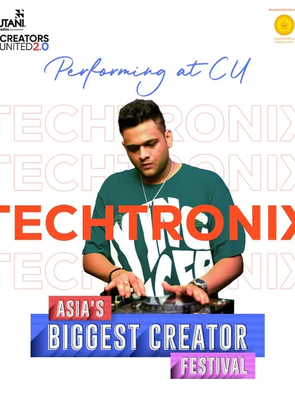 My official artist poster for Asia's Biggest Creator Festival, Creators United. I am proud to perform on big stages alongside other top tier talent.