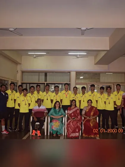 The Vasant Vihar High School team, featuring our players, celebrating their CISCE U-19 Zonal and Regional championships.