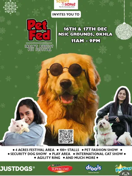 An invitation to the festive edition of PetFed in Delhi. We hosted a grooming master class to share our professional knowledge with enthusiastic pet parents.