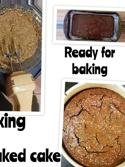 A step-by-step look at our whole wheat chocolate cake baking session, where we explored ingredients, mixed batter, and learned about baking.
