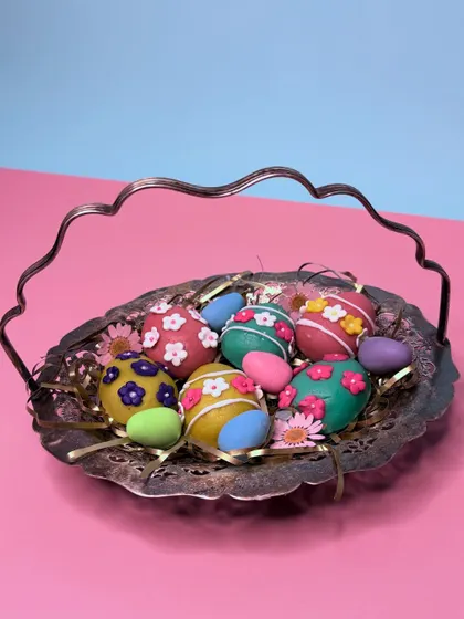 My Marzipan Easter Eggs are made with the best Goan cashews for a superior taste. I keep the recipe simple to let the quality of the ingredients shine through.