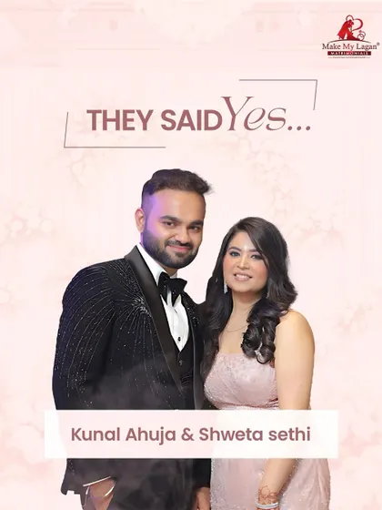 They said yes! We celebrate the journey of Kunal and Shweta, who found a connection that felt easy, honest, and aligned. Their story reminds us that when two people choose each other with clarity, the bond is intentional and real.