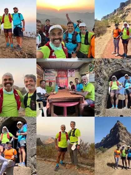 A collage of moments from our SRT ultra run. From the peaks to the valleys, and the essential post run meal, these are the memories that make the challenge worthwhile.