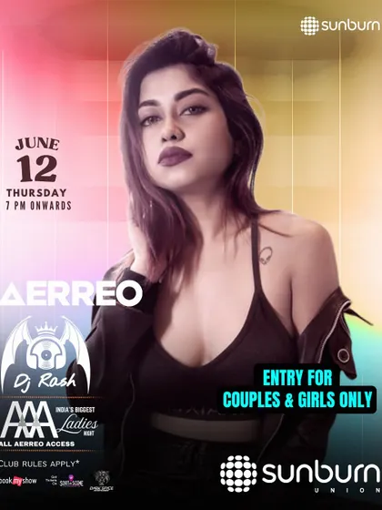 On the official lineup for a Sunburn Union event in Bangalore. It's always an honor to be part of India's biggest music festival brand, sharing the stage with amazing artists.