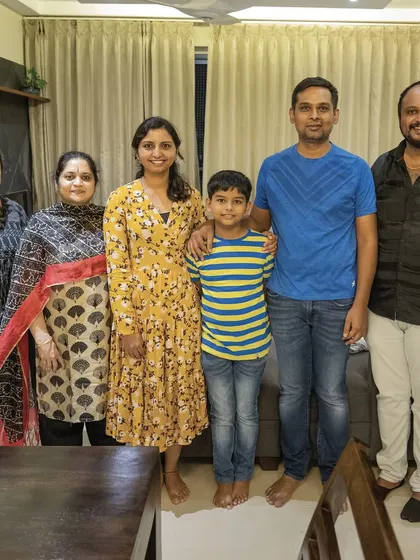 A beautiful family in their newly designed home. These are the moments that give me goosebumps, seeing families ready to create a lifetime of memories in a space I helped create.