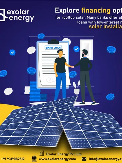 There are many financing options available for rooftop solar. We can guide you through the process of securing low-interest bank loans for your project.