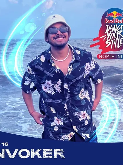This was my official announcement as a Top 16 competitor for the Red Bull Dance Your Style North India Qualifier. It's a unique competition where the crowd decides the winner based on the music.