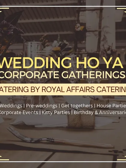 Wedding ho ya corporate gatherings, I cater to all. My services are available for a wide range of events, ensuring a high-quality culinary experience no matter the occasion.